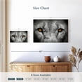thumbnail image 4 of Elephant Stock Lion Eyes Pop Wall Art - Horizontal Canvas Wall Art - Living Room Wall Decor - Animal Canvas - Gray And Orange Decor - 12" x 8", 4 of 8
