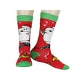 thumbnail image 7 of Peanuts Snoopy Men's Socks Holiday Inspired Designs 5-Pack Adult Mid-Calf Crew Socks Size 6-12, 7 of 7
