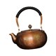 thumbnail image 1 of Tetera de cocina, hervidor de agua, agarre cómodo, jarra multiusos para bebidas, 1,8 l, cobre Hojas de escarcha, 1 of 9