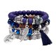 thumbnail image 2 of Pulsera de cuentas bohemia, accesorios decorativos para ropa, delicada pulsera con borlas de alas Estilo C, 2 of 9