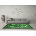 thumbnail image 3 of Ahgly Company Indoor Square Persian Emerald Green Traditional Area Rugs, 8' Square, 3 of 4