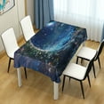 thumbnail image 4 of Yayeee Tablecloths 54" x 54" Rectangle Wrinkle Resistant Party Table Cover, Floral Occean, 4 of 8