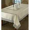 thumbnail image 2 of Treasure Lace Tablecloth White 70" by 120" Oblong / Rectangle, 2 of 3