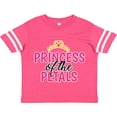 thumbnail image 3 of Inktastic Princess of the Petals with Crown Girls Toddler T-Shirt, 3 of 5