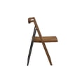 thumbnail image 5 of Boraam Sydney Adult Folding Chairs, Chestnut Wire-Brush, Set of 2, 5 of 11