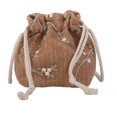 thumbnail image 4 of Milageto Women Shoulder Bag Handbag Purse Summer s for Travel Gatherings Work brown, 4 of 8