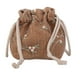 thumbnail image 4 of Bolso de hombro para mujer, hecho a mano, elegante, sencillo, para playa, de verano, bandolera con cordón marrón, 4 of 8