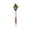 Red, variant on Orangide Crystal Ballpoint Pen Natural Wood Forest Mushroom Design Pen with Amethyst Stone Handmade Creative Writing Gift Pen