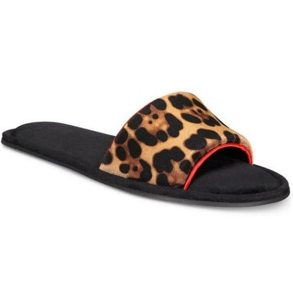INC Velvet Printed Slide Slippers Size 9.5