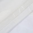 thumbnail image 3 of Haperlare Sheer Kitchen Curtain with Elegant Floral Embroidery Light Filtering Cafe Curtain for Small Window, White, 26"W x 30"L Set of 2, 3 of 6
