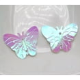 thumbnail image 5 of U8MO 500 White with AB Butterfly loose sequins Paillettes 2 Hole sewing Wedding craft, 5 of 9