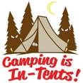 thumbnail image 3 of CafePress - Camping Is In Tents Light T Shirt - Men's Classic Graphic T-Shirt, 3 of 4