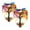 Multi-colored, variant on PhooArto Watercolor Colos Dragonfly Dog Bandanas, 2 Pack Soft Washable Pet Scarf Triangle for Large Dogs Puppies and Cats