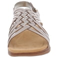 thumbnail image 2 of Easy Spirit Womens Mar Woven Leather Flat Sandals, 2 of 3