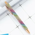 thumbnail image 2 of The Beating Pen Rhinestone Foreskin The Pen Girl Student Stationery Ballpoint Pen Color Pen 1ML Stationery Organizer Drawers Craft Storage Containers Stationery Pens And Markers Stationery Paper And, 2 of 4