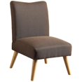 thumbnail image 1 of Allora Mid-Century Wood Accent Chair in Brown, 1 of 4