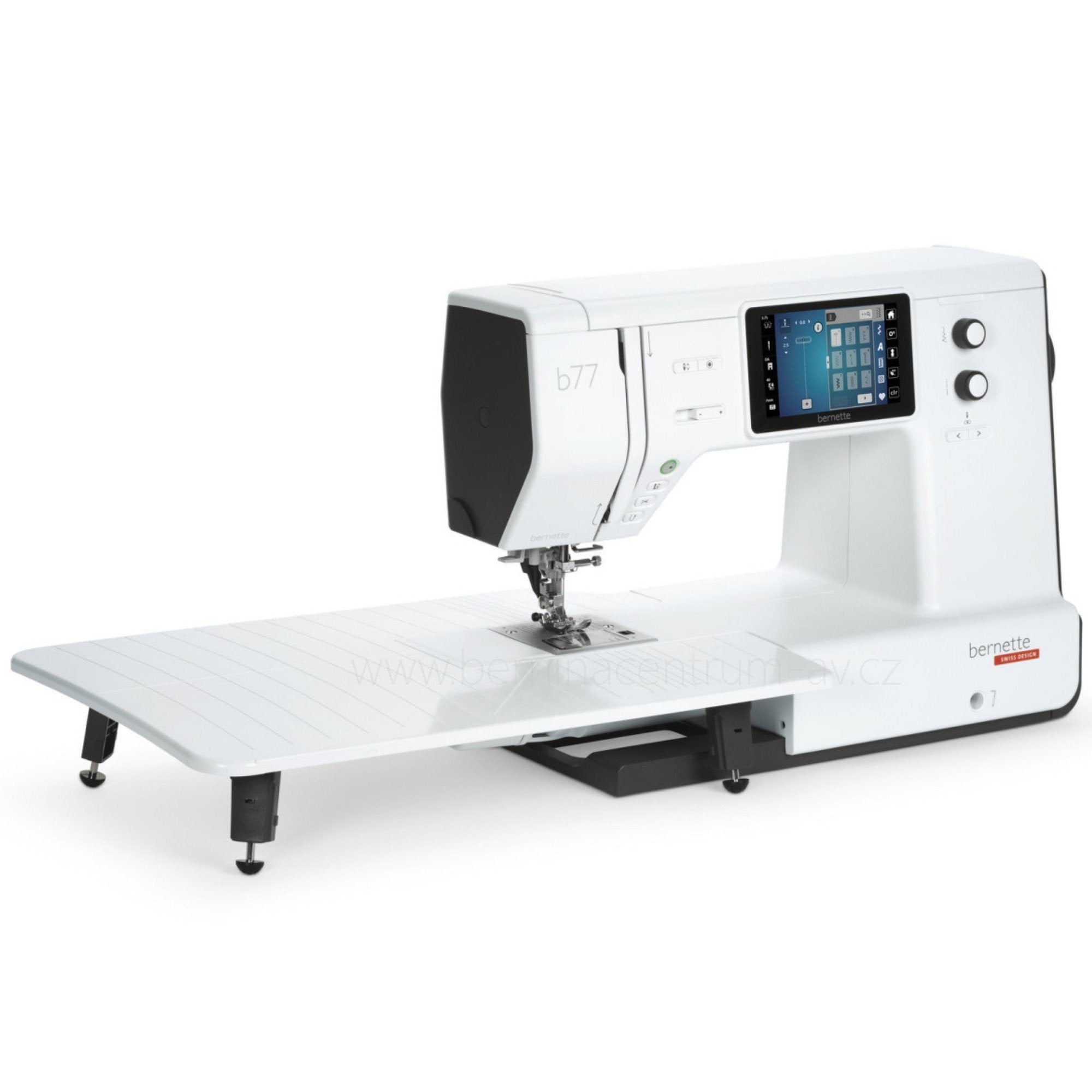 Bernette B77 Deco Sewing & Quilting Machine with 93 Spools & 200+ Accessories