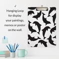 thumbnail image 2 of GZHJMY Sea Dolphin Clipboard Classrooms Office Clipboard A4 Standard Letter Size 9" x 12.5" with Low Profile Metal Clip Decorative Clip Boards for Teachers, 2 of 6