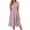 Pink, variant on Fashion A-Line Dress for Women CIENVNSTG Flowy Summer Dress Perfect for Casual Outings or Parties