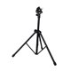 thumbnail image 1 of Soporte triangular negro para tambor con sordina, 20 cm (8 pulgadas), altura extendida, ligero, para práctica de instrumentos, base antideslizante y, 1 of 9