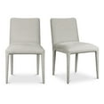 thumbnail image 2 of Moe's Home Collection Calla Fabric Dining Chair -Set of Two Grey Color, 2 of 4