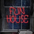 thumbnail image 2 of Fun House LED Neon Sign Halloween Decoration, 2 of 2