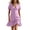 Pink, variant on zbxnLI Women's V Neck Dresses Short Sleeve Dress with Pocket Casual Work Lightweight Ruffle Hem Sundress for Women