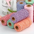 thumbnail image 1 of 2mm 100m DIY Cotton Thread Colorful Cord String Strap 2mm decorative cotton Decorative Rope Wire Clothes Making Supplies, 1 of 9