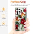 thumbnail image 2 of Deep Red Flower Case for Samsung Galaxy S23 Ultra,Aesthetic Colourful Floral Plant Case for Men Women,Unique Soft TPU Bumper Case Cover, 2 of 5