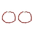 thumbnail image 1 of Collar de Piedra Qarigey Moda para Mujer Malaquita Y06 Coral Rojo, 1 of 6