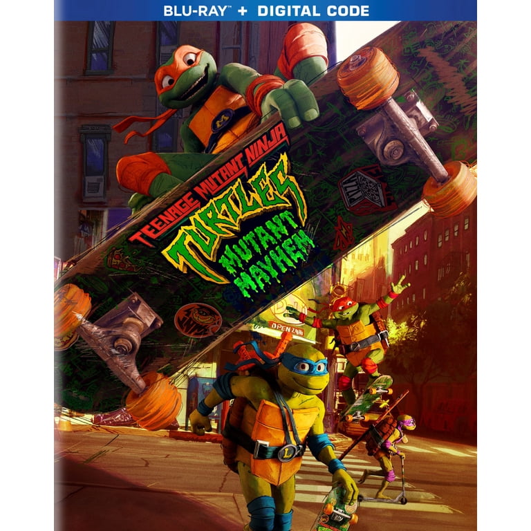 Blu-ray ジャニアイ Teenage Mutant Ninja Turtles: Mutant Mayhem (Blu-Ray + Digital