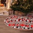 thumbnail image 5 of Rateoe Hockey With Maple Leaves Pattern Christmas Tree Skirt with Ties, Christmas Tree Decorations, Farmhouse Christmas Decor Xmas Holiday Decorations-30", 5 of 6