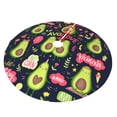 thumbnail image 2 of Kll 36" Christmas Tree Skirt Avocado Love Xmas Tree Skirts Mat For New Year Xmas Holiday Party Indoor Outdoor Home Decoration, 2 of 9
