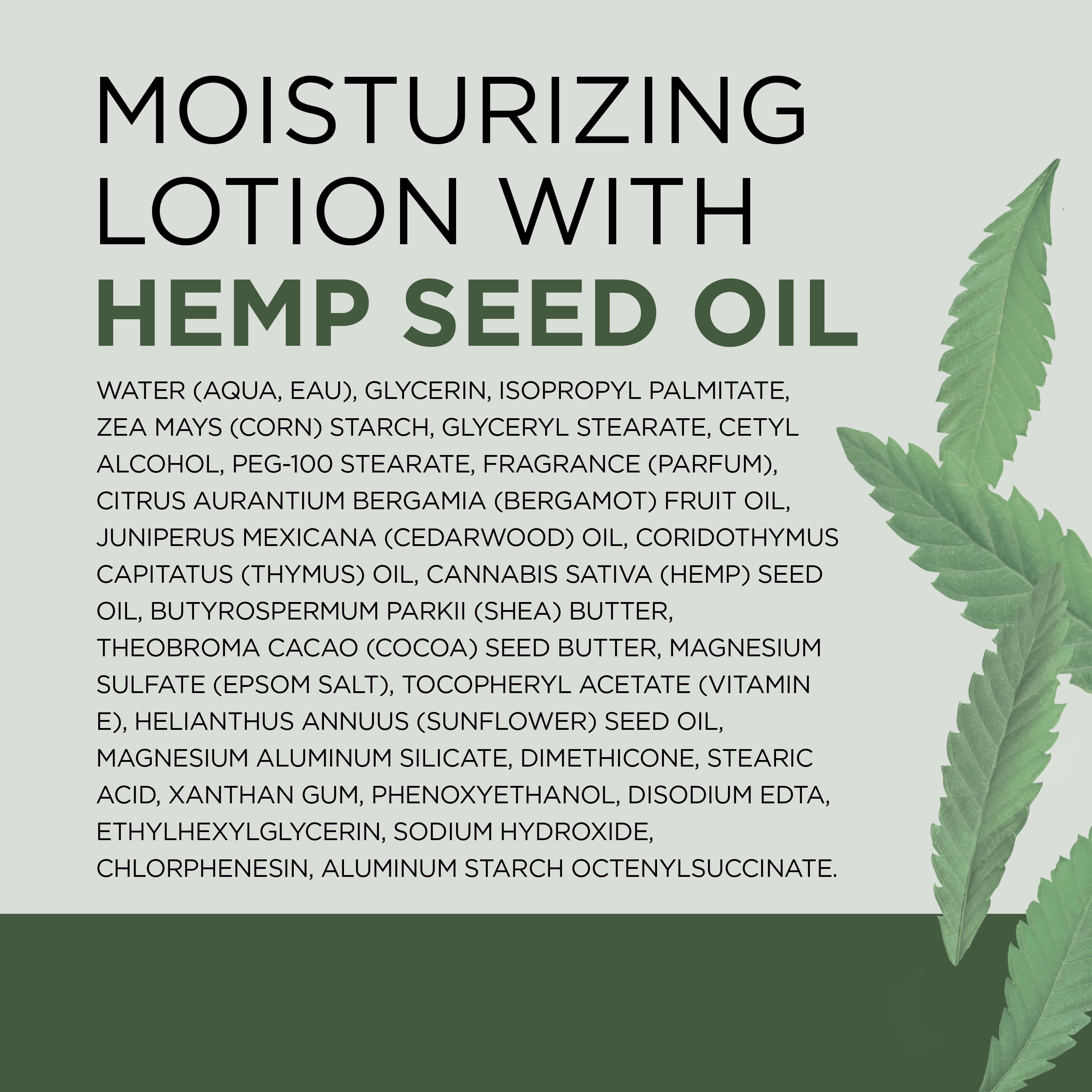 Dr Teal's Body Lotion with Cannabis Sativa Hemp Seed Oil & Essential Oils, 18 fl oz.
