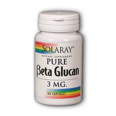 Solaray Beta Glucan 3 mg - 60 Capsules