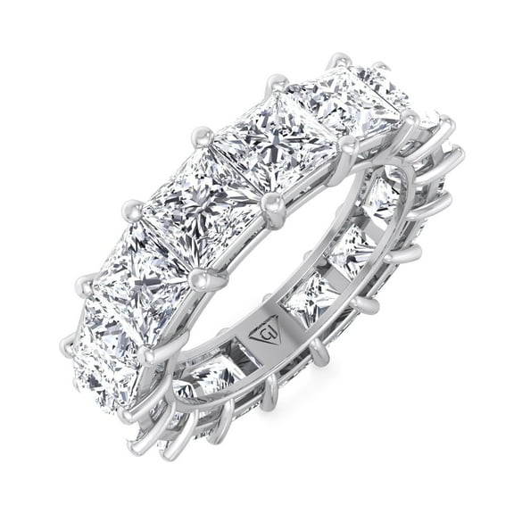 Andria - 2 Carat Princess Cut Diamond Eternity Band