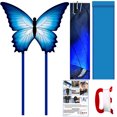 HENGDA KITE for Children and Adults Outdoor Blue Butterfly Kite