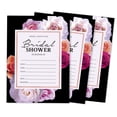 thumbnail image 1 of Inkdotpot 30FloralFill-In Style Bridal Shower Invitations Wedding Blank Invites, 1 of 1