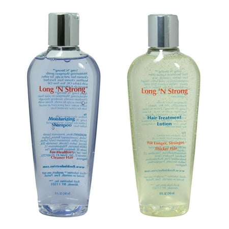 Long 'N Strong Shampoo and Lotion Treatment Set
