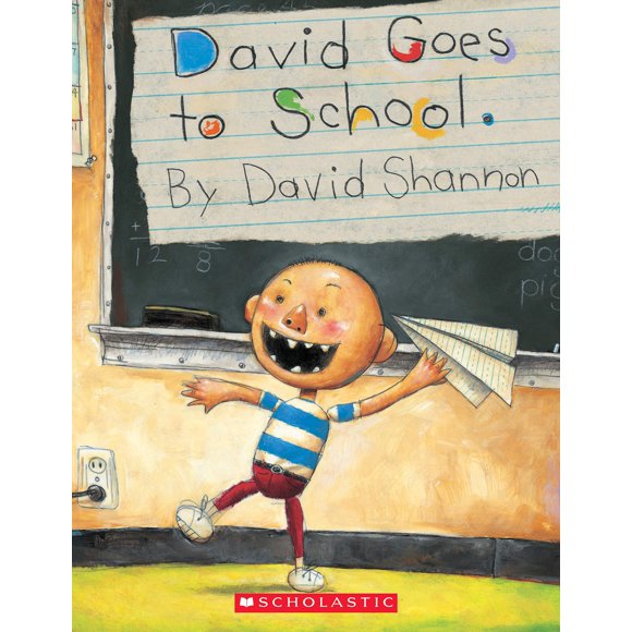 Libro Scholastic: David va a la escuela