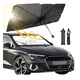 thumbnail image 2 of Tapasol Parabrisas Bloosom Cubre Sol Para Coche Cortinas Negro, 2 of 4