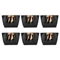 thumbnail image 5 of YAHHU 10pcs Black Paper Gift Bags with Gold Bow and Handles, Jumbo Boutique Apparel Makeup Packing Totes, 18.9 x 5.1 x 12.2 in (48x13x31cm), 5 of 9
