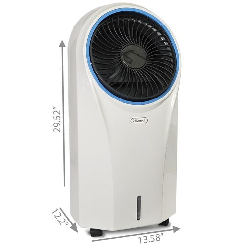 delonghi evaporative cooling fan