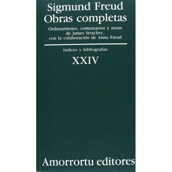 Obras completas / sigmund freud / tomo xxiv. indices y bibliografias