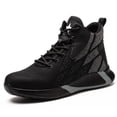 thumbnail image 2 of Botas Seguridad Zapatos Alta Punta Acero para Hombres Livianos Sin Deslizamiento, 2 of 9