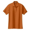 thumbnail image 5 of Yellow Rooster Women's Silk Touch Classic Female Polo Shirt Texas Orange XL, 5 of 6