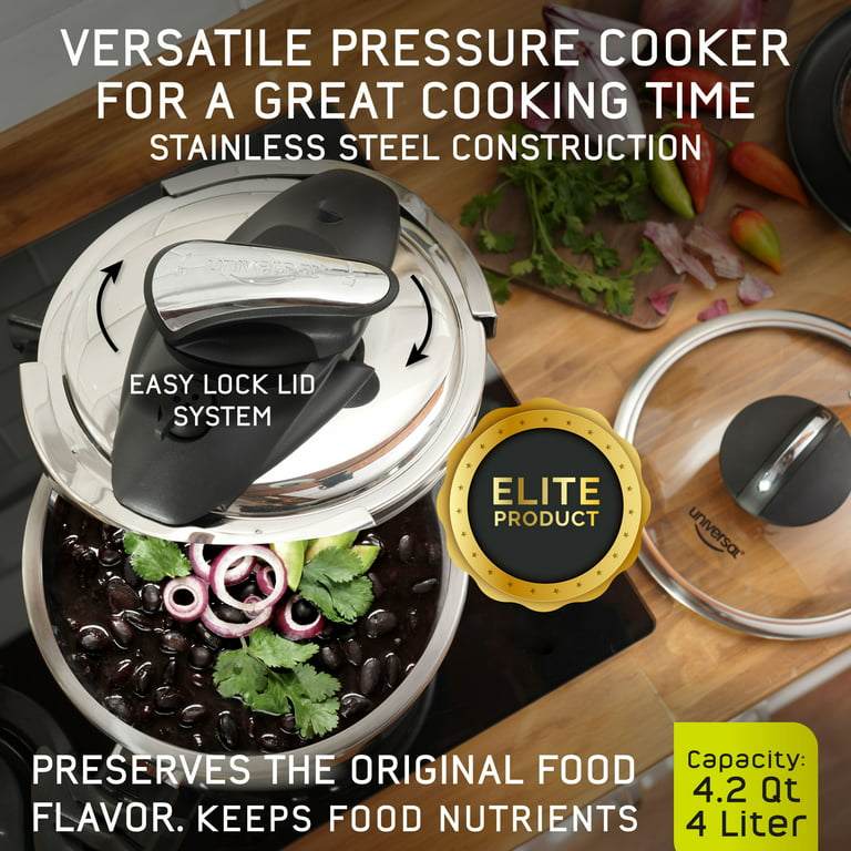 Cook's Essentials 4-Quart Pressure Cooker, Used <5 Times, Used