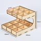 thumbnail image 4 of 2 Estantes de Pintura de DIY Organizador de Almacenamiento CUTICAT Estante de pintura de madera, 4 of 5
