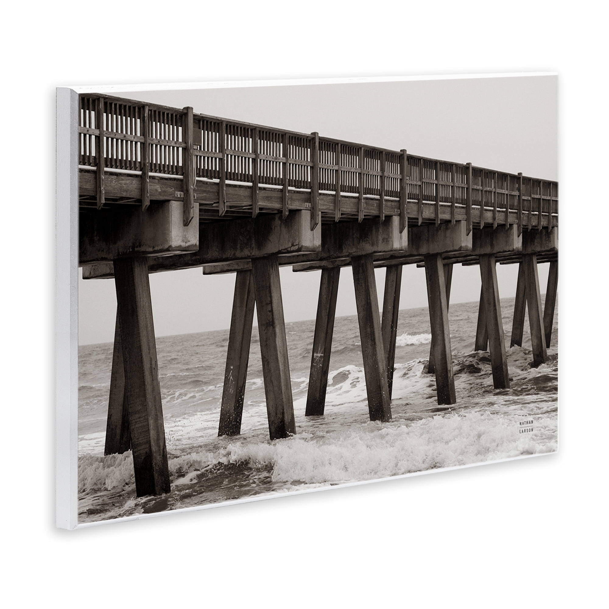 Stupell Industries Pier Angles Structure Wall Plaque Art, design by Nathan Larson