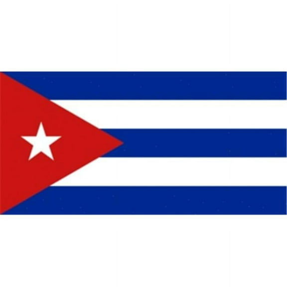 5 ft. X 8 ft. Nyl-Glo Cuba Flag
